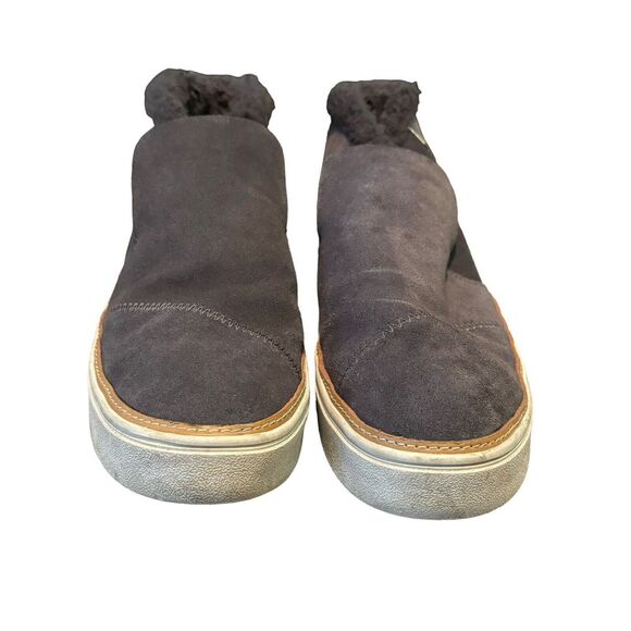 TOMS Women's Paxton Suede Slip-Ons‎ Forged Iron Grey Size 9 Shoe - Picture 2 of 7